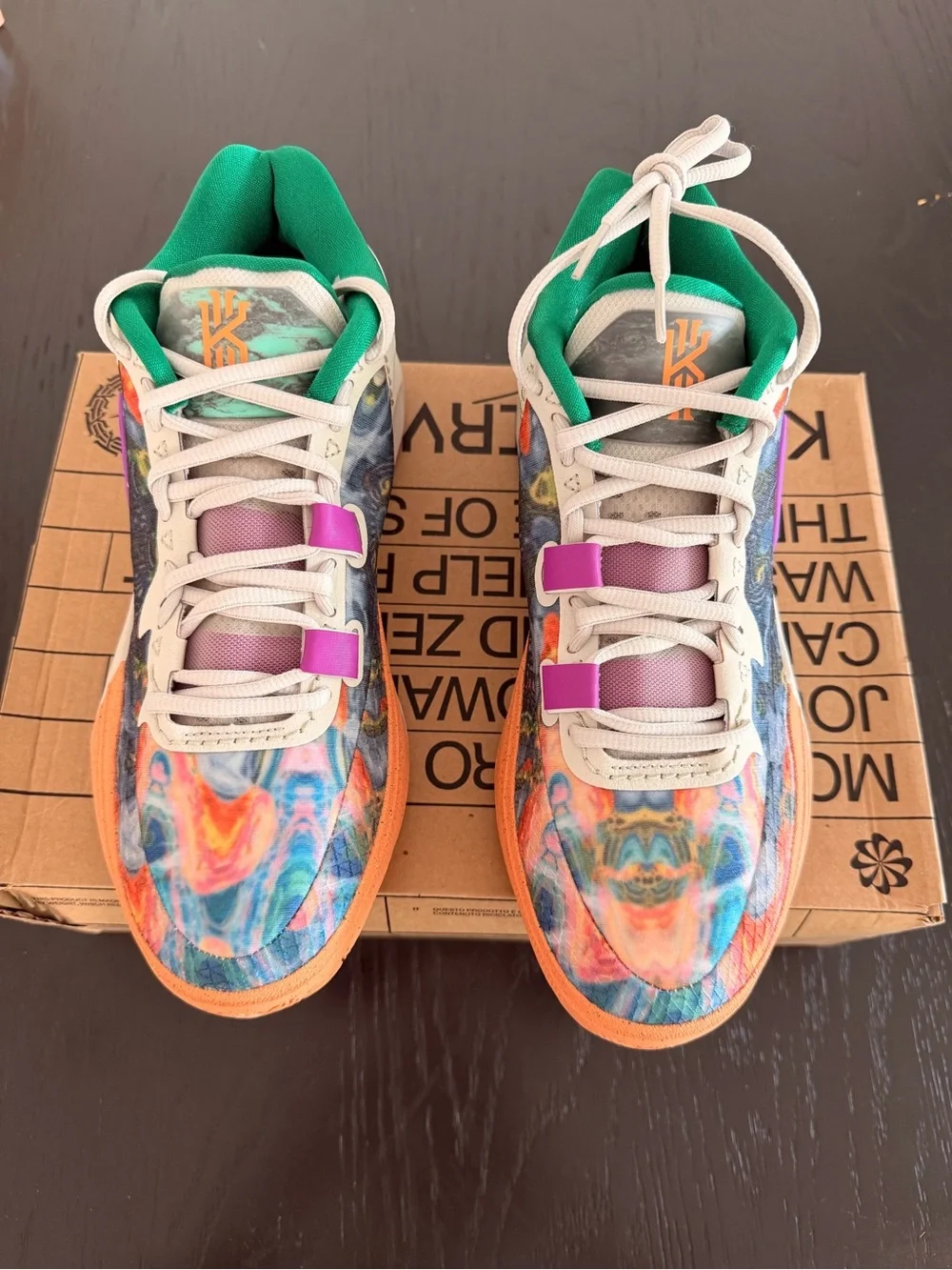 Nike Kyrie 8 Circle of Life Men Size 9.5 Multicolor DQ3840-001 New With Box NIB